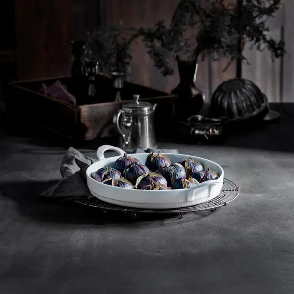 Moule à tarte en porcelaine Toulouse Pillivuyt - 2 tailles