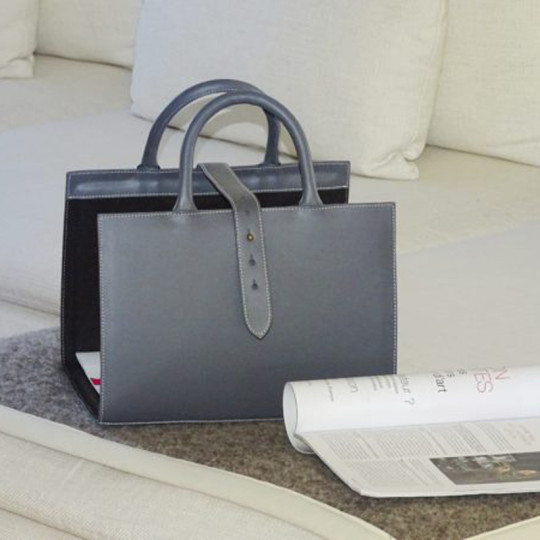 Porte revues en cuir Midipy - 6 coloris