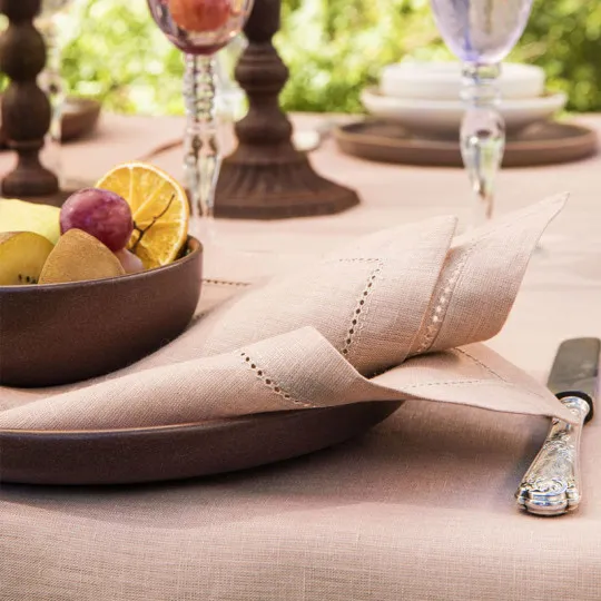 6 serviettes en Lin Florence Turpault - 12 coloris