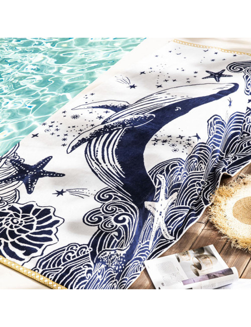 Drap de plage La Grande Bleue Turpault