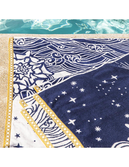 Drap de plage La Grande Bleue Turpault