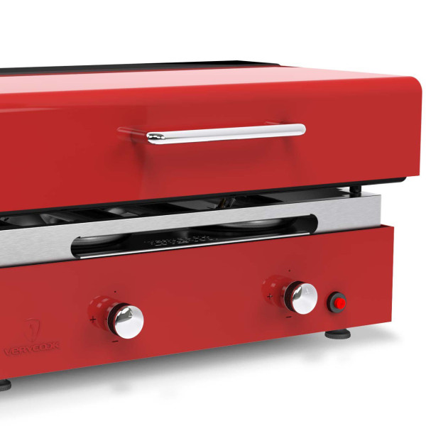 Plancha Verycook gaz 2 feux Creative Veryspicy
