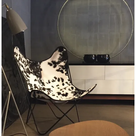Fauteuil Butterfly AA AIRBORNE Peau de Vache