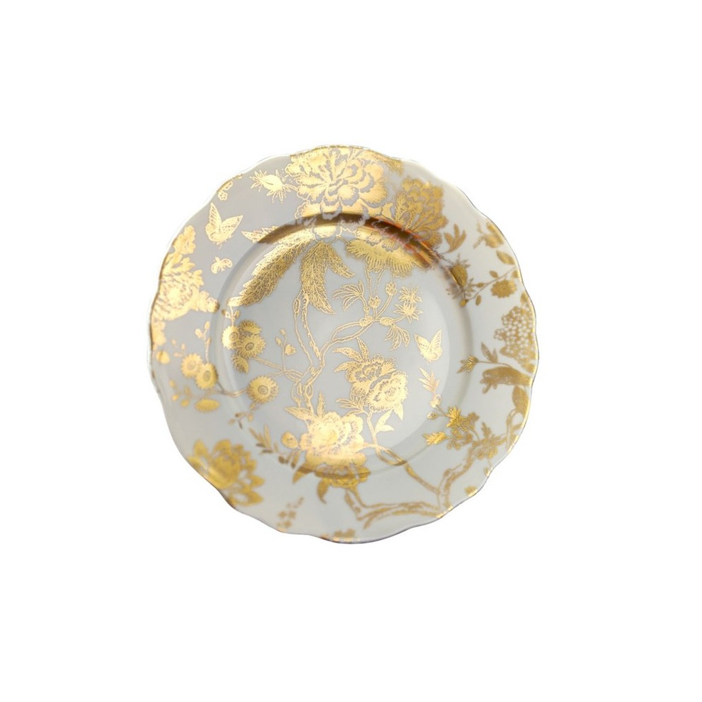 4 Assiettes De Présentation Deshoulieres Collection Carat 30cm - Doré - Édition 1992