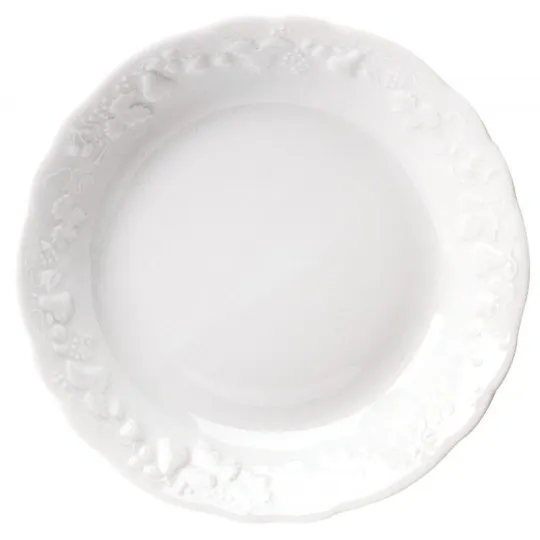 6 assiettes DESHOULIERES California en porcelaine - 7 diamètres