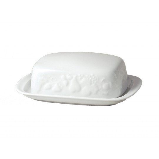 Beurrier California Deshoulières en porcelaine