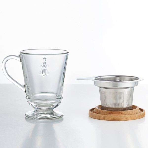 Tisanière mug Abeille La Rochère