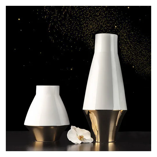 Vase Graphic porcelaine Haviland - 2 coloris 2 dimensions