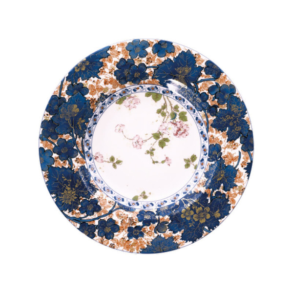 6 assiettes Dammouse Haviland - 5 diamètres