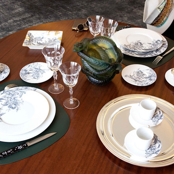 6 assiettes Stanislas Haviland - 2 coloris 3 diamètres