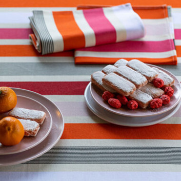 4 serviettes de table Garlin Artiga - 2 coloris