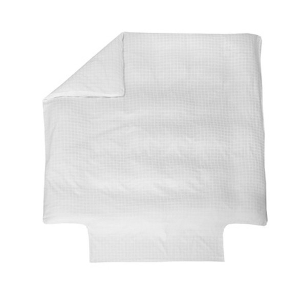 Parure de lit Palace Satin Blanc des Vosges - 2 coloris