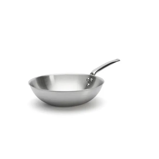 Wok DE BUYER Alchimy 32cm en inox