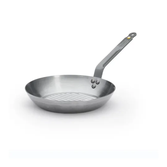 Poêle grill acier De Buyer Mineral B - 2 tailles