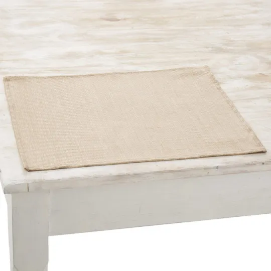 6 sets de table Modena en lin Charvet - 2 coloris