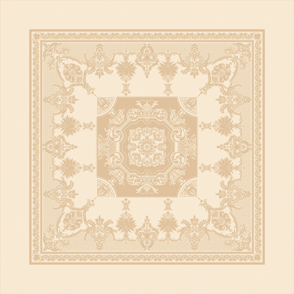Nappe Eléonore doré Garnier Thiebaut - 7 dimensions