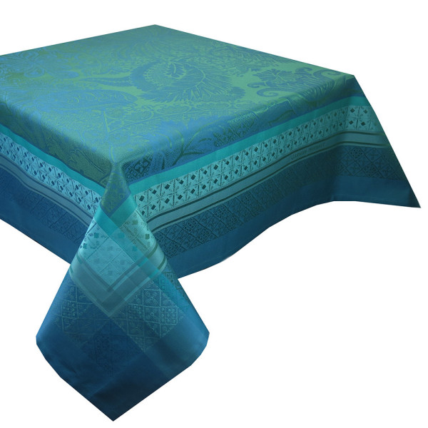 Nappe Isaphire émeraude Garnier Thiebaut - 4 dimensions