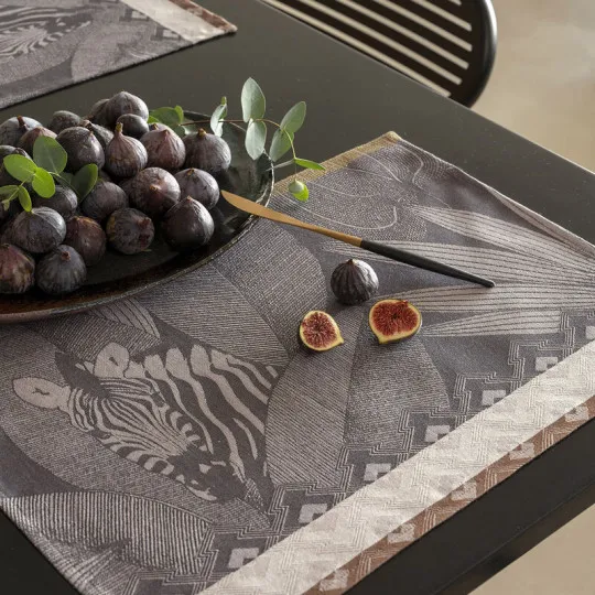 4 sets de table Nature sauvage Le Jacquard Français - 2 coloris