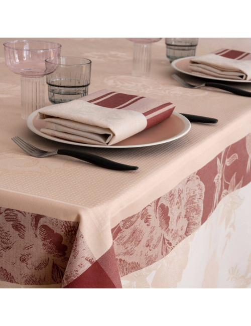 4 serviettes de table A la Française Le Jacquard Français - 3 coloris