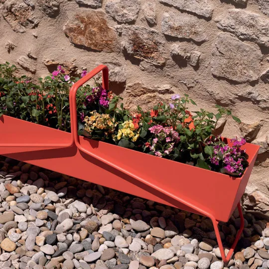 Jardinière longue Basket acier Fermob - 19 coloris
