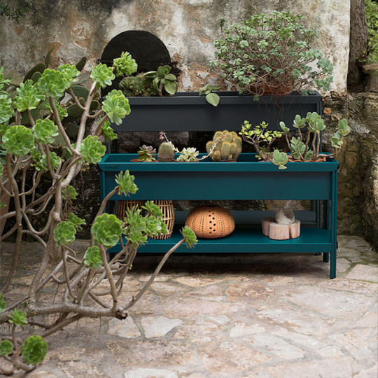Jardinière Terrazza grande acier Fermob - 16 coloris