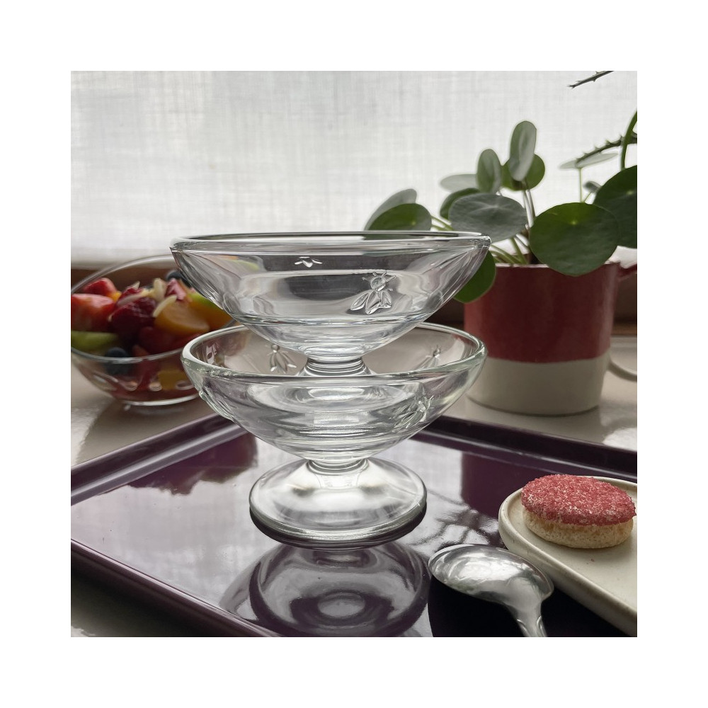 6 coupes à glace ANTILLAISE La Rochère