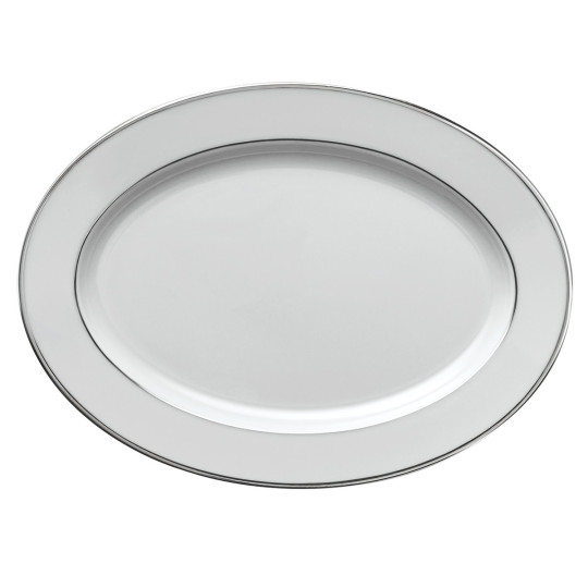 Plat Eclipse Galon platine or Degrenne - 2 coloris