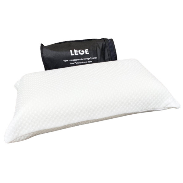 Oreiller de voyage Lège Pyrenex à mémoire de forme 42x23cm