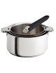 Batterie Cristel Mutine Evolution 3 casseroles + 1 poignée amovible - 6 coloris