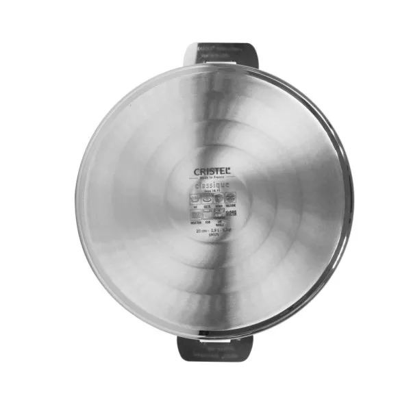 Sauteuse CRISTEL Mutine amovible en inox - 6 tailles