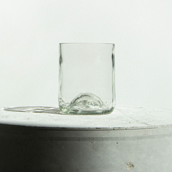 4 verres short drink Q de bouteilles - 2 coloris