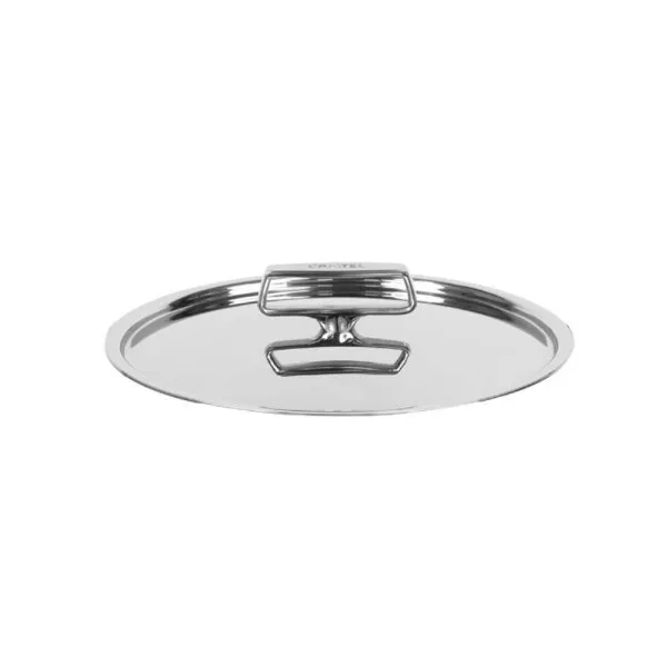 Set batterie 3 casseroles Cristel Castel Pro avec couvercles 16 18 20cm