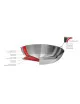 Poêle CRISTEL Castel Pro en inox - 5 tailles