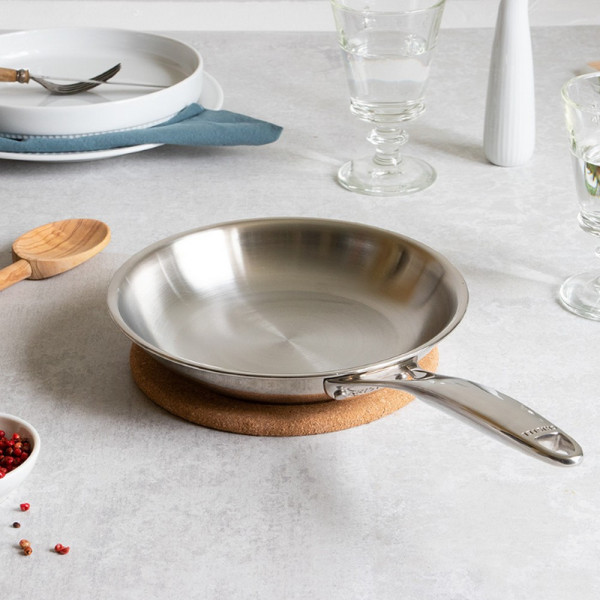 Poêle en inox Cristel Castel Pro - 5 tailles