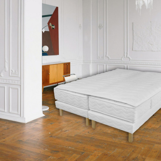Ensemble Sommier Matelas Gala Luxe Duvivier - 5 tailles