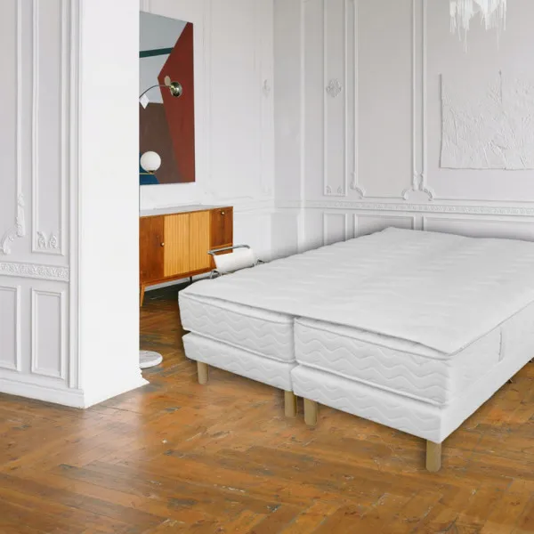 Ensemble DUVIVIER Sommier Matelas Gala Luxe - 5 tailles
