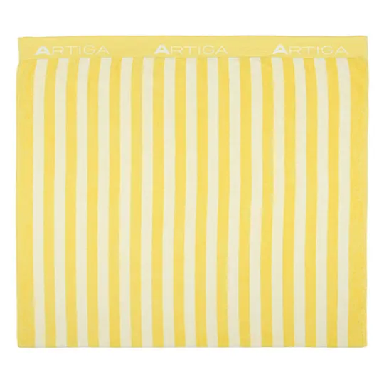 Drap de plage velours Lacquy Artiga 100x180cm Ananas jaune