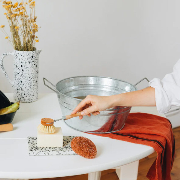 2 têtes remplaçables pour brosse à vaisselle Andrée Jardin