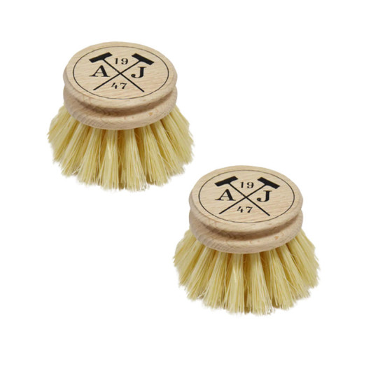 2 têtes remplaçables pour brosse à vaisselle Andrée Jardin