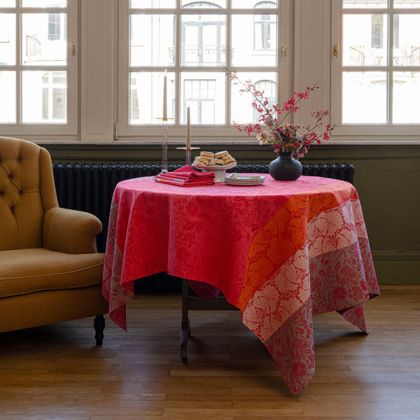 Nappe Cottage coton et enduite Le Jacquard Français - 3 coloris