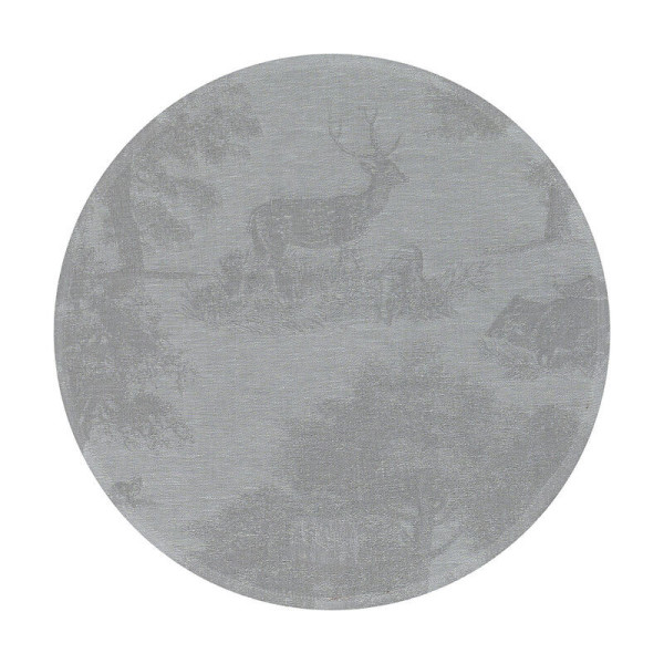 4 sets de table ronds Souveraine Le Jacquard Français - 3 coloris