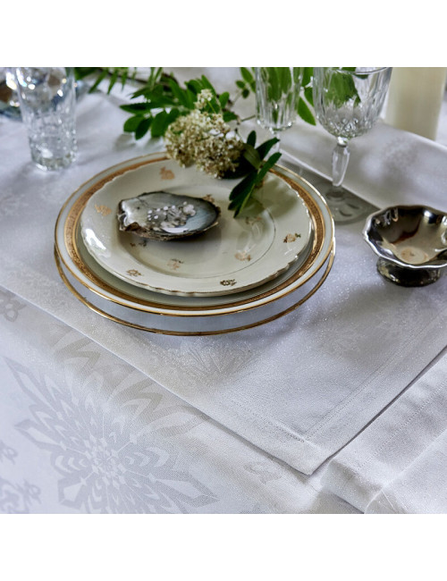 4 sets de table Lumières d'étoiles diamant Le Jacquard Français