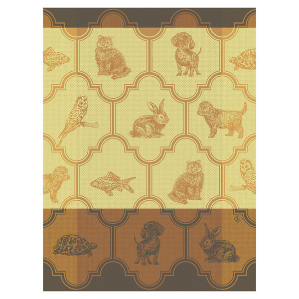 Torchon Nos Acolytes Le Jacquard Français en coton - 3 coloris