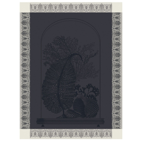 Torchon Curiosités Minérales Le Jacquard Français en coton