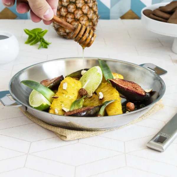 Poêle CRISTEL Strate amovible en inox - 5 tailles