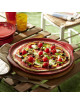 Pizza Stone ronde rainurée EMILE HENRY - 2 coloris