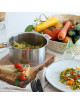 Casserole Cristel Strate amovible en inox - 5 tailles