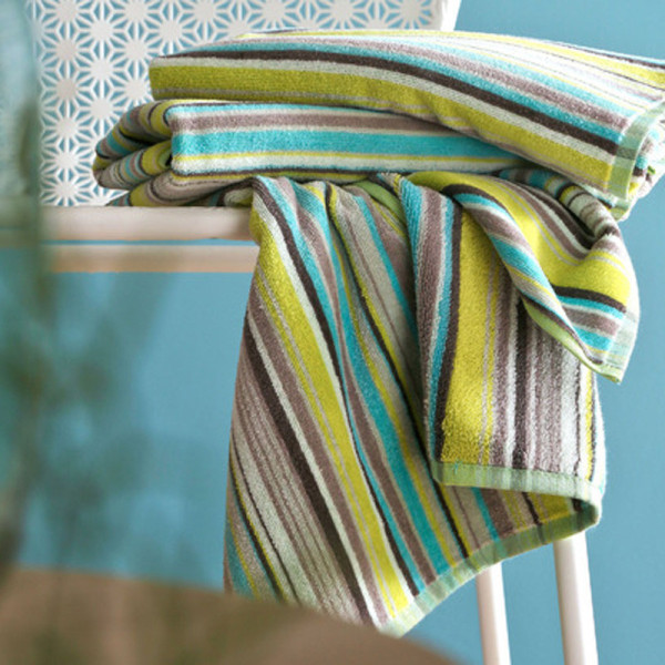 Serviette de bain Stratta Blanc des Vosges - 2 coloris