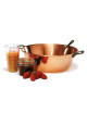 Bassine à confiture 40cm cuivre lisse Baumalu