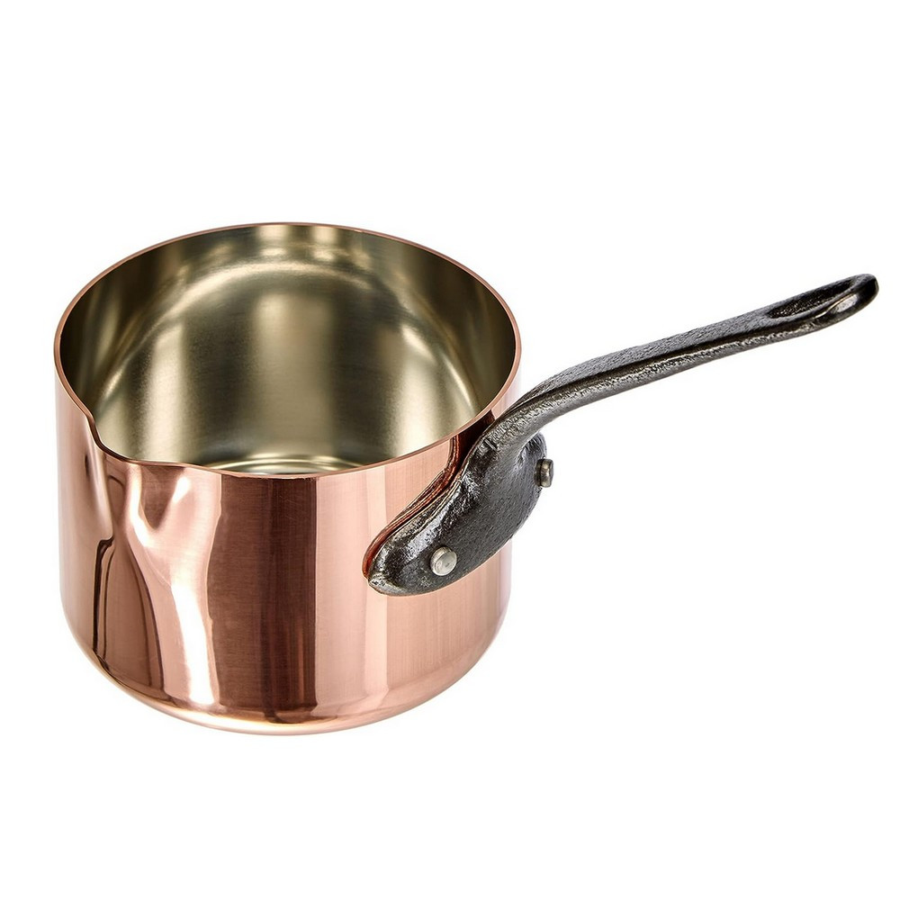 4 ANCIENNES CASSEROLES CUIVRE A.SIMON QUALITE PROFESSIONNELLE JUS de GRENIER D